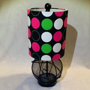 Polka dot lamp